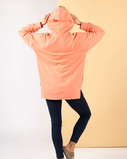 Saltrock Sunshine Soul - Womens Pop Hoodie (Coral)